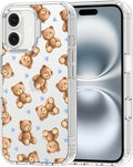 MOSNOVO for iPhone 16 Case, Shockproof Military-Grade Protection 6.6ft Drop by Mosnovo