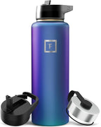 IRON °FLASK Camping & Hiking Hydration Flask - 40 oz Aurora by IronFlask