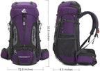 Bseash 60L Hiking Camping Backpack - Image 2