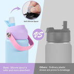 Fijinhom 18oz Insulated Stainless Steel Water Bottle, Wide Mouth Double Wall - Image 4