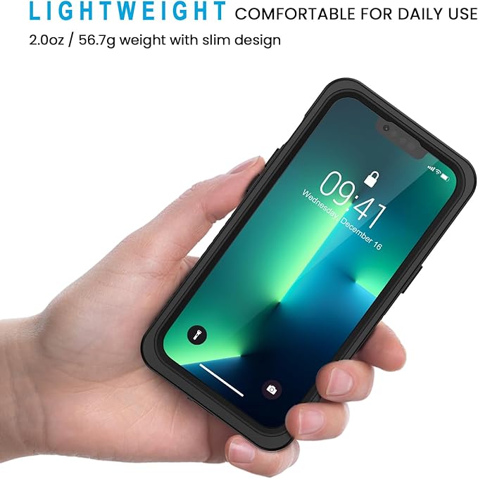 Lanhiem Magnetic for iPhone 13 Pro Case, Waterproof Dustproof Cover, Full Body - Image 4