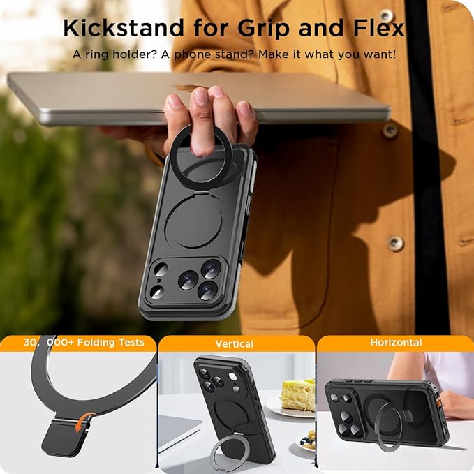 AICase Magnetic for iPhone 17 Pro Max Case Waterproof Magsafe Shockproof - Image 7