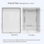 LeMotech Electrical Box, IP67 Waterproof Hinged Cover Stainless Steel Latch - Image 5