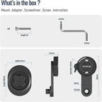sincetop Universal Bike Phone Mount, Aluminum Stem Cap Phone Holder - Image 9