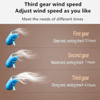 AOCOOLFAN Portable Neck Fan, Mini Small Personal Handheld Fan USB Rechargeable - Image 5