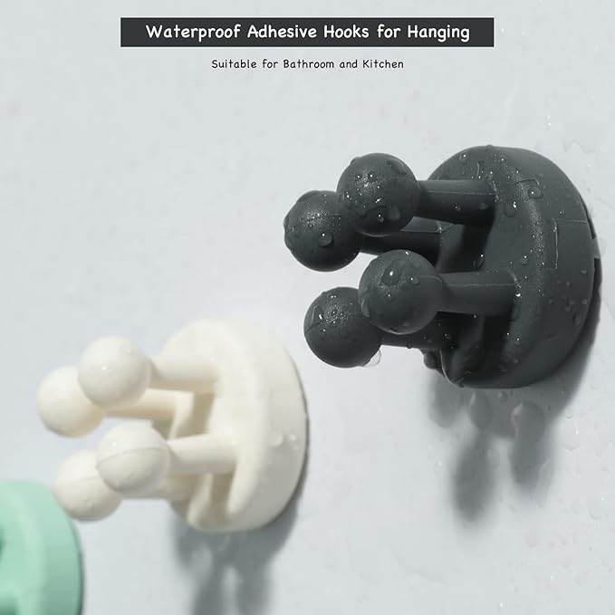 iBetterLife 6Pcs Toothbrush Holders Wall Mounted - Image 5