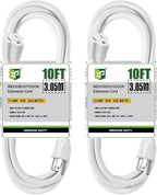 EP 2 Pack 10 Ft Outdoor Extension Cord by ENERGYPRO