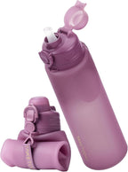 TakeToday Collapsible Water Bottles 32oz, Foldable Travel Bottle, TSA-Approved by TAKETODAY