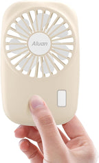 Aluan Handheld Mini Fan Powerful Small Personal Portable Speed Adjustable USB by Aluan
