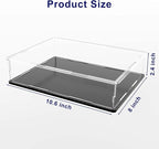 SVENJBB Book Display Case, 10.6x8x2.4 Inch Acrylic Box - Image 5