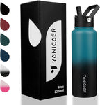 Insulated Water Bottle 40oz, Triple Wall Vacuum Stainless Steel, Leak Proof & - Image 7