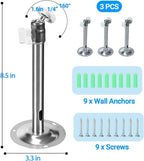 3PCS Stainless Steel Extremely Long 8.5 in Camera Mount - Image 2