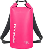 IDRYBAG Dry Bag for Kayaking Waterproof 2L/5L/10L/15L/20L, Small Dry Sack by iDrybag+
