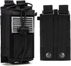 Molle Radio Pouch Tactical Radio Holder Nylon Police Radio Holster by ZWEHKD