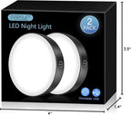 Ferswe Rechargeable Tap Light 6000K, Dimmable Touch Light - Image 9