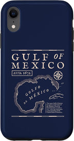 Gulf of Mexico 1672 Historic Map Case by Unknown