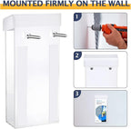 Remerry 2 Pieces Acrylic Outdoor Brochure Holder 4 x 9 Inch Waterproof Wall - Image 4