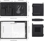 KOSIBATE Map Case, Military Map Protector, Water-Resistant Map Pouch Holder - Image 6