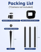 Camera Ground Stake Mount for Blink Outdoor 4/ 2K+, Metal Spike Pole Mount - Image 7