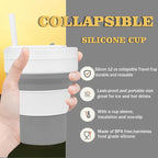 12 OZ Collapsible Travel Cup - Image 5