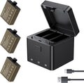 AKASO 3 x 1050mAh Rechargeable Action Camera Battery by AKASO