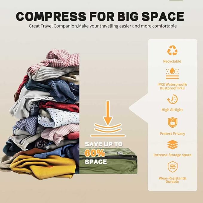 Reusable Vacuum Bags for Travel - Image 6