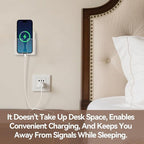 2 Pcs Clear Wall Mount Phone Holders, Self Adhesive Plastic Stand, Compatible - Image 4