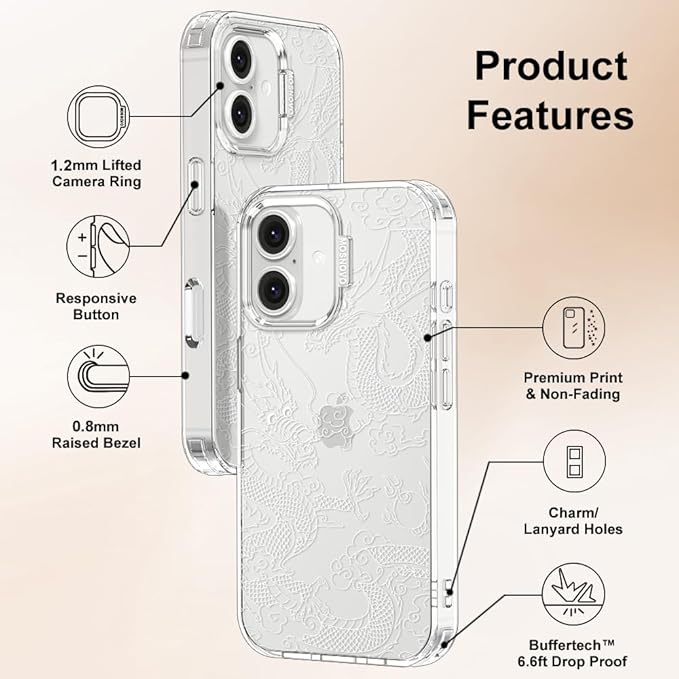 MOSNOVO Case for iPhone 16 Plus - Image 6