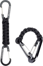 BRAVESHINE Paracord Keychain Carabiner Clip, D Ring Lanyard Hanger Stroller Hook - Image 9