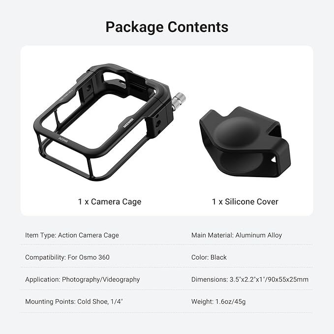 NEEWER Osmo 360 Cage Stabilizer Rig Video - Image 7