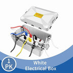 NineLeaf Large Outdoor Electrical Box Waterproof, IP54 Weatherproof Extension - Image 8