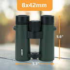 Carson RD Series 8x42mm Open-Bridge Waterproof High Definition Full Sized - Image 2
