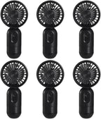Mini Portable Fan 6 Pack, Cute Handheld Battery Operated Lightweight Small by JODNO
