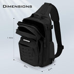KastKing BlowBak Tactical Sling Tackle Bag-Lightweight Fishing Backpack Storge - Image 3