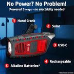 Eton Odyssey Multi-Powered All-Band Bluetooth Emergency Radio - Image 4