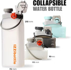 IZZI bottle Collapsible Lightweight Silicone Water Bottle | BPA Free, - Image 2