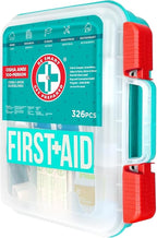 Be Smart Get Prepared First Aid Kit, 326 Piece, Exceeds OSHA and ANSI - Image 6
