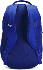 Under Armour Unisex-Adult Hustle 6.0 Backpack, Royal/Royal/Metallic Silver - Image 2