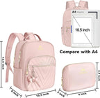 MATEIN Bowknot Cute Backpack Purse, Fashion Mini Shoulder Bag, Waterproof - Image 7