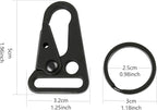 12 Sets Tactical Snap Hooks, Paracord Bracelets, Use - Image 2