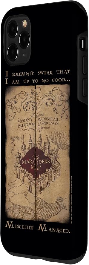 iPhone 11 Pro Max Harry Potter Marauder's Map Words Case - Image 2