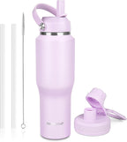ABOTOCUP 32oz Insulated Water Bottle, Fit in Any Car Cup Holder, Water Bottle by ABOTOCUP
