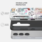 Compatible for Samsung Galaxy A16 5G Case, Dual Layer Heavy Duty 2 in 1 - Image 2