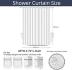 Rainbow Shower Curtain, Children Colorful Rainbow Kid Girls Cute Bathroom - Image 7