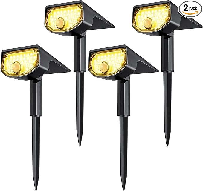 AloftSun Solar Motion Sensor Outdoor Lights, Waterproof Motion Sensor Spot by AloftSun