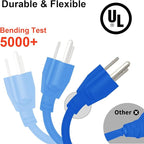 Outdoor Extension Cord Waterproof 100 FT, Flexible 100% Copper 3 Prong - Image 3