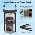 Rynapac [Up to 10" Large Waterproof Phone Pouch - Image 3