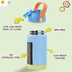 12oz Kids Water Bottle 2 Pack, Stainless Steel Insulated Water Bottle - Image 2