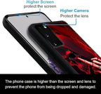 for Samsung Galaxy S20 Case, Gestures Funny Skull Pattern Graphic Design Girl - Image 2