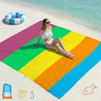 Famstar Beach Blanket Oversized Extra Large 78" X 81", Waterproof Sandproof by Famstar